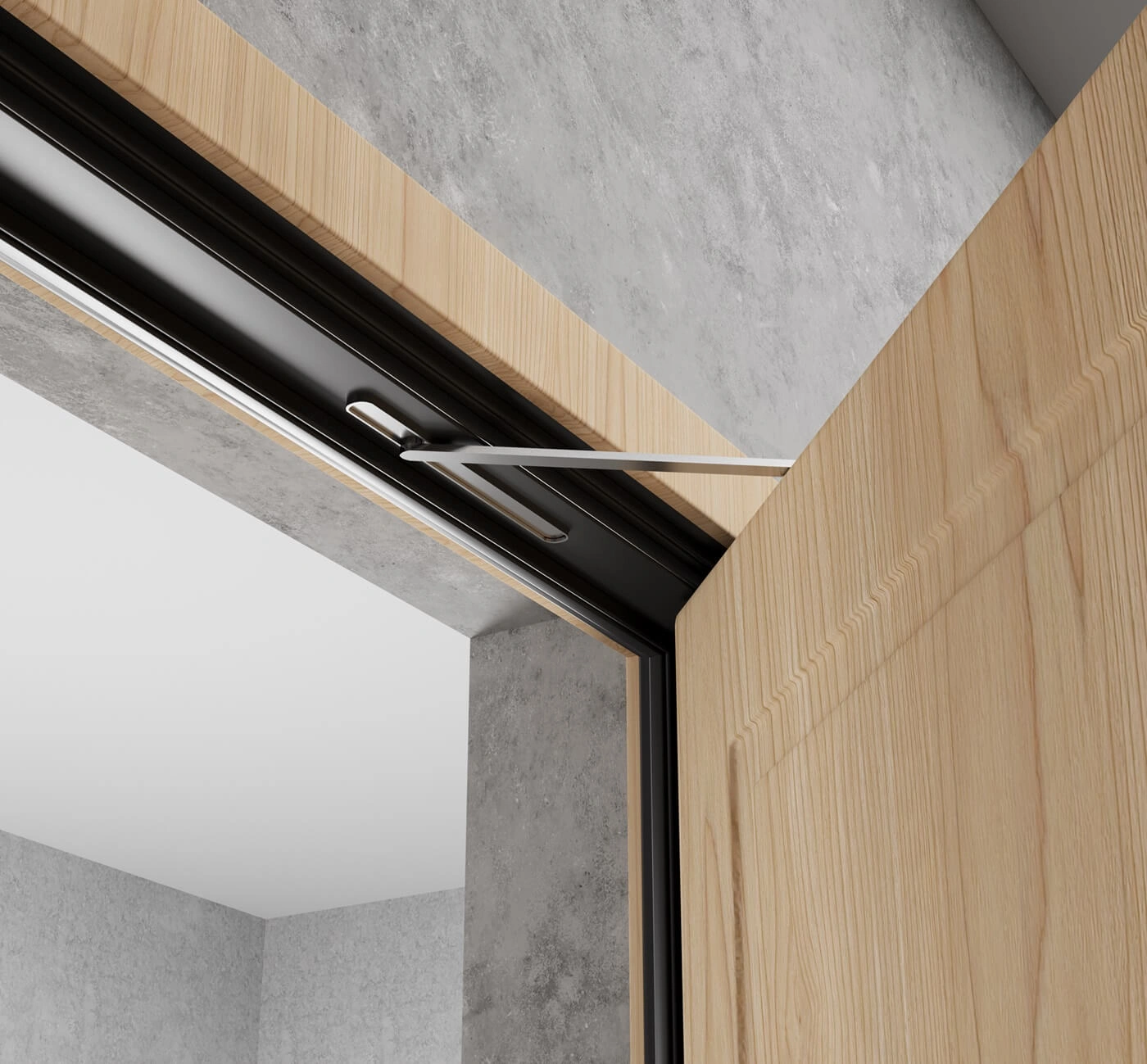 Скрытый доводчик